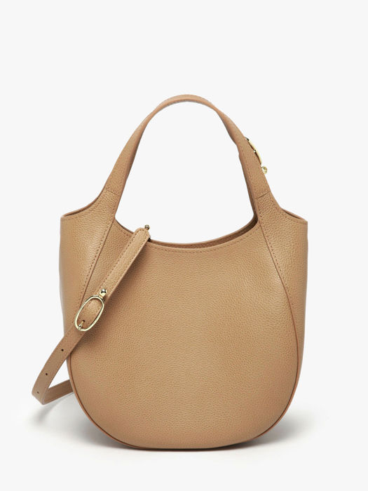 Longchamp Le foulonné Handtas Beige